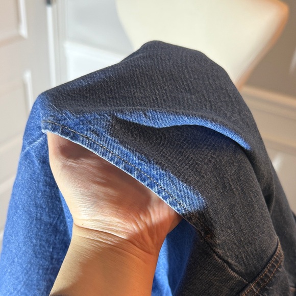 Universal Thread Denim A Line Button Down Dress - Picture 8 of 8